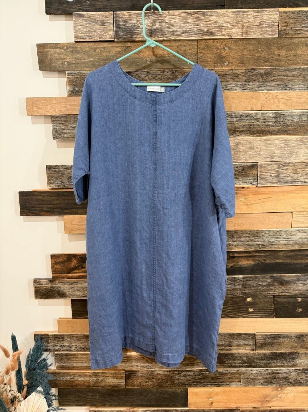 NotPerfectLinen boho lagenlook midi dress size Small/Medium